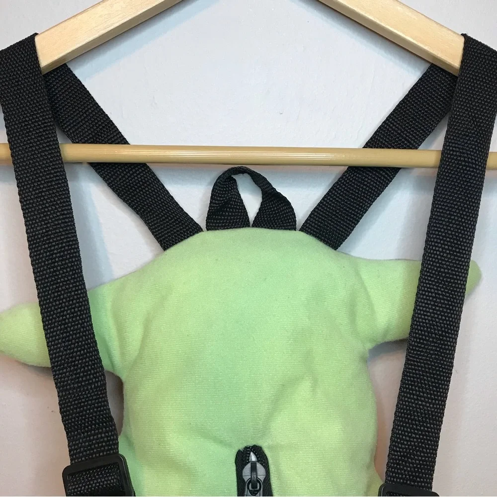 Star Wars Baby Yoda Plush Zip Backpack Kids Bag Boys Or Girls